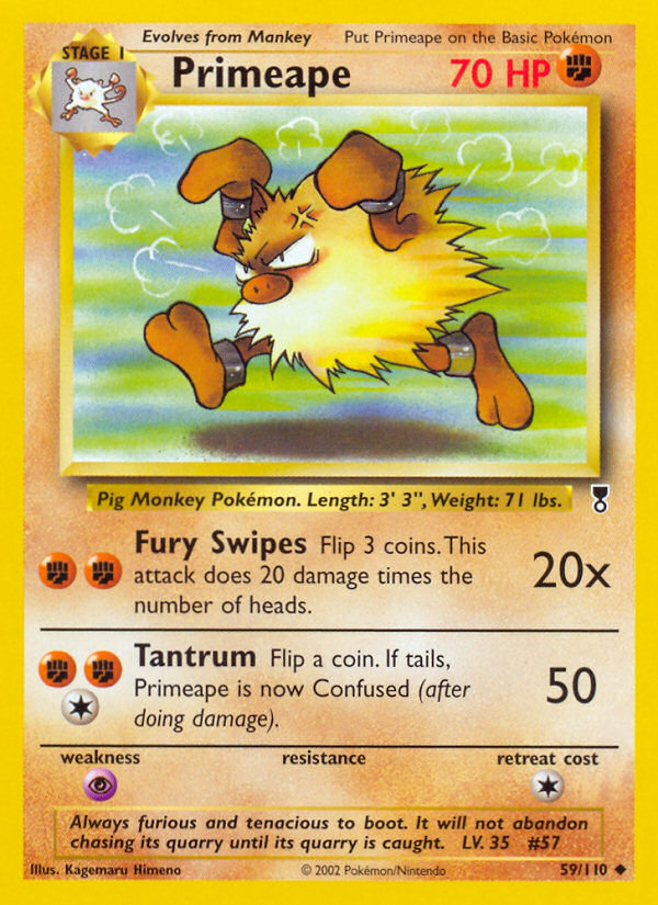 Primeape (59/110) [Legendary Collection] | Good Games Cannington