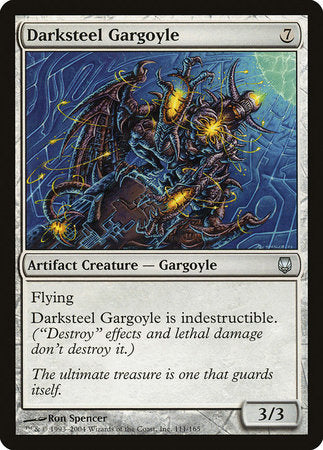 Darksteel Gargoyle [Darksteel] | Good Games Cannington