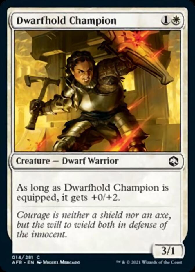 Dwarfhold Champion [Dungeons & Dragons: Adventures in the Forgotten Realms] | Good Games Cannington