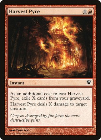 Harvest Pyre [Innistrad] | Good Games Cannington