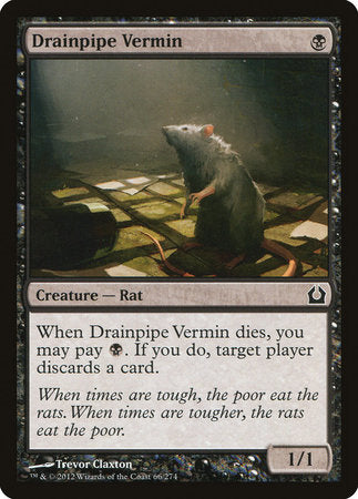 Drainpipe Vermin [Return to Ravnica] | Good Games Cannington