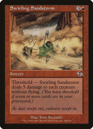 Swirling Sandstorm [Judgment] | Good Games Cannington