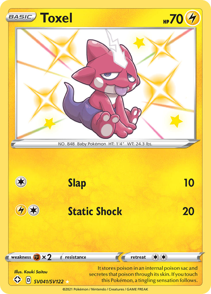 Toxel (SV041/SV122) [Sword & Shield: Shining Fates] | Good Games Cannington