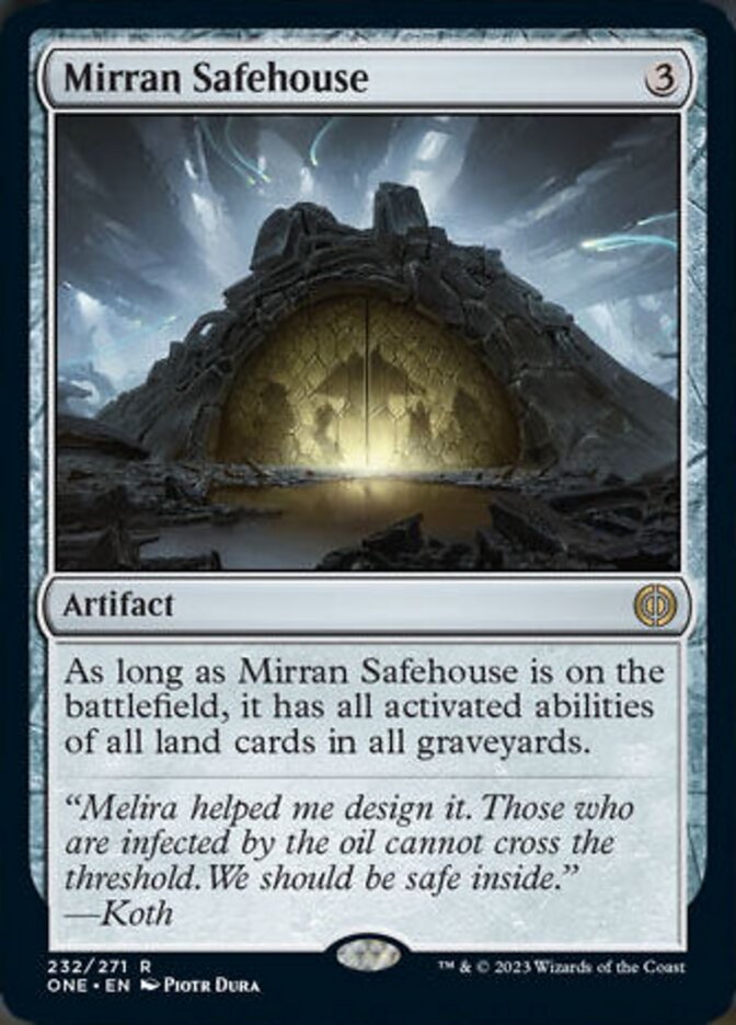 Mirran Safehouse [Phyrexia: All Will Be One] | Good Games Cannington