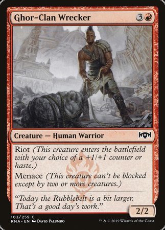 Ghor-Clan Wrecker [Ravnica Allegiance] | Good Games Cannington