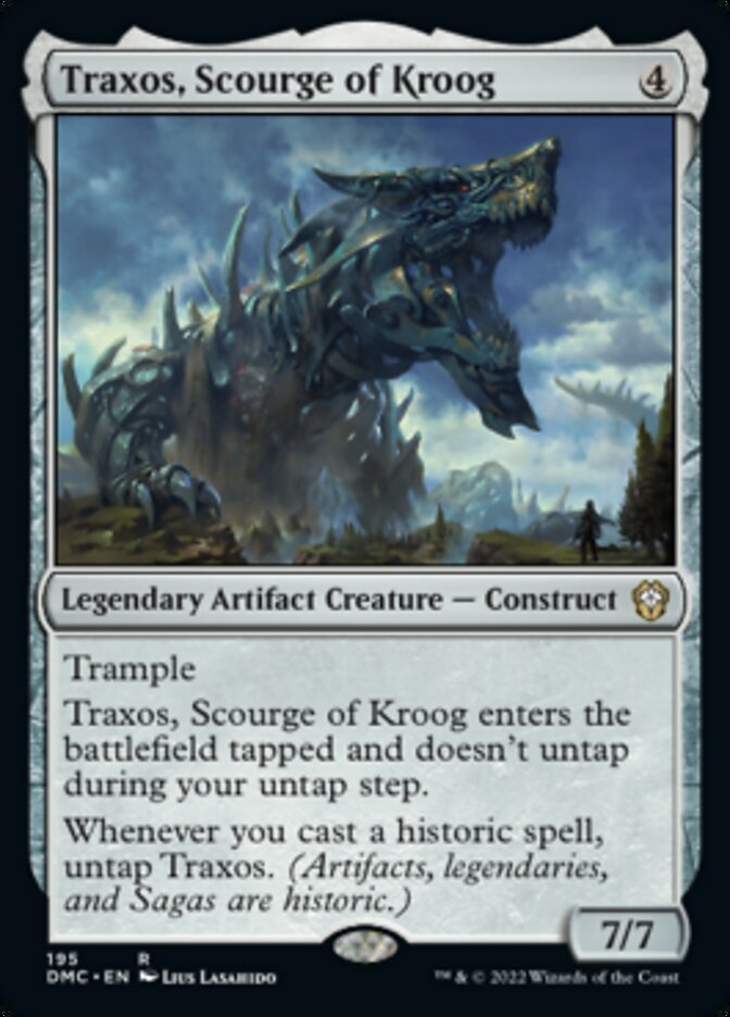 Traxos, Scourge of Kroog [Dominaria United Commander] | Good Games Cannington