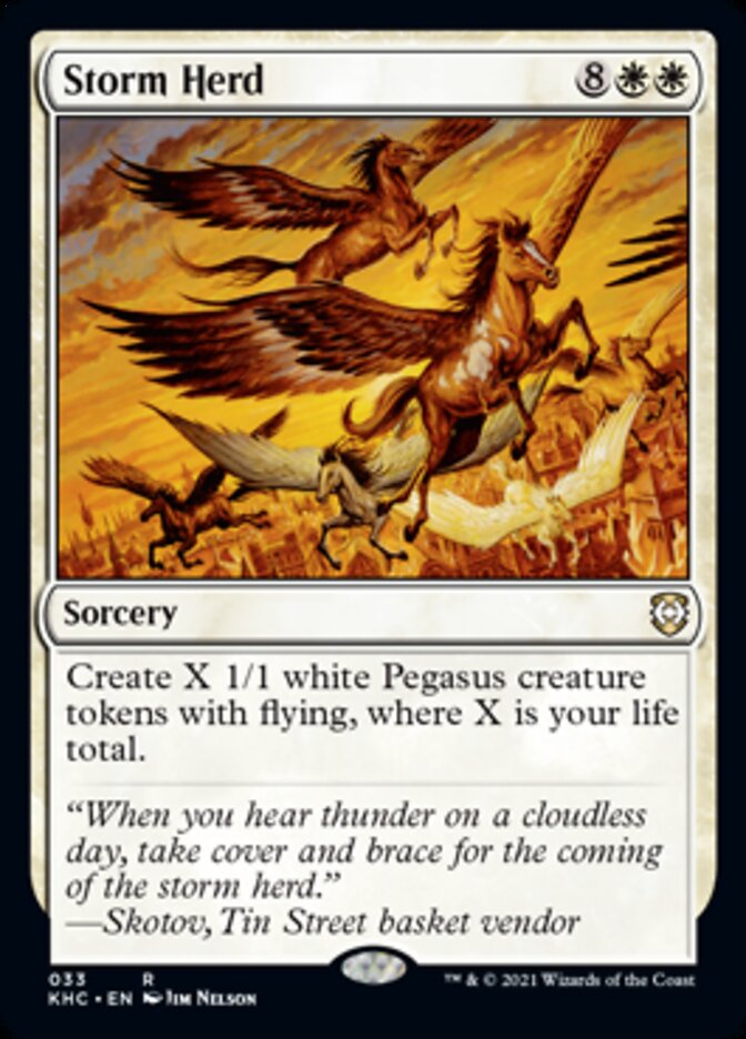Storm Herd [Kaldheim Commander] | Good Games Cannington