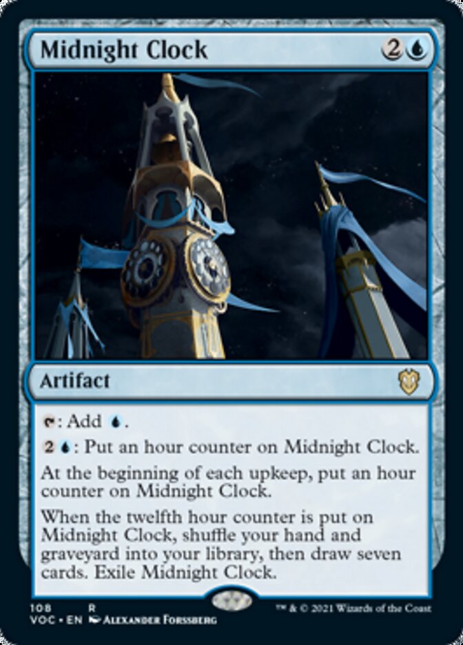 Midnight Clock [Innistrad: Crimson Vow Commander] | Good Games Cannington