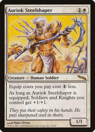 Auriok Steelshaper [Mirrodin] | Good Games Cannington