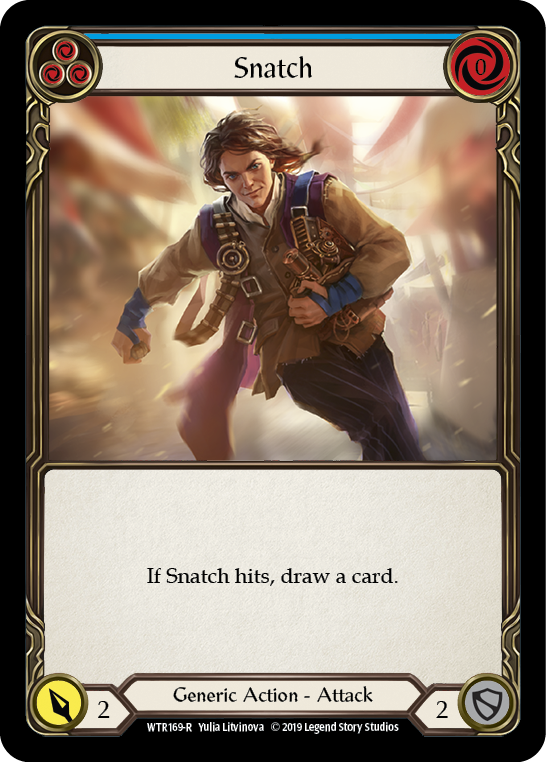 Snatch (Blue) [WTR169-R] Alpha Print Normal | Good Games Cannington