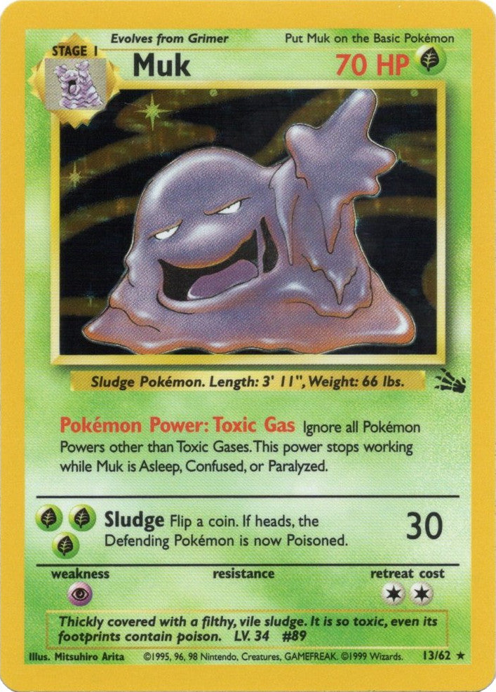 Muk (13/62) [Fossil Unlimited] | Good Games Cannington