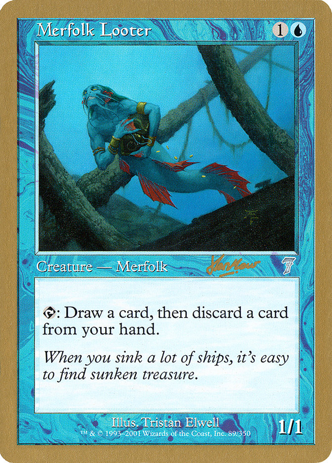 Merfolk Looter (Sim Han How) [World Championship Decks 2002] | Good Games Cannington