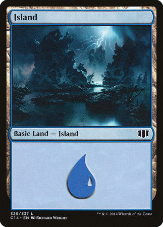 Island (325) [Commander 2014] | Good Games Cannington