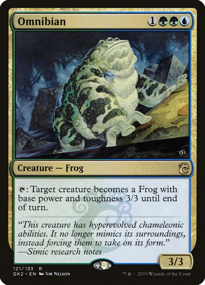 Omnibian [Ravnica Allegiance Guild Kit] | Good Games Cannington