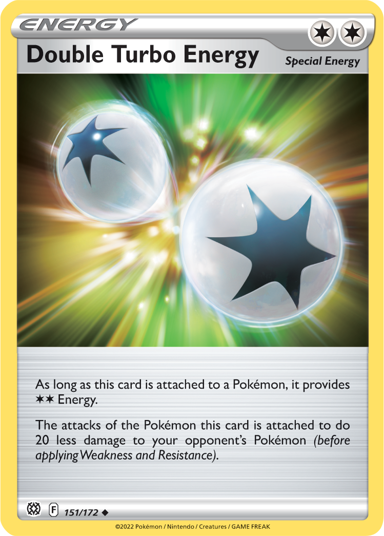 Double Turbo Energy (151/172) [Sword & Shield: Brilliant Stars] | Good Games Cannington