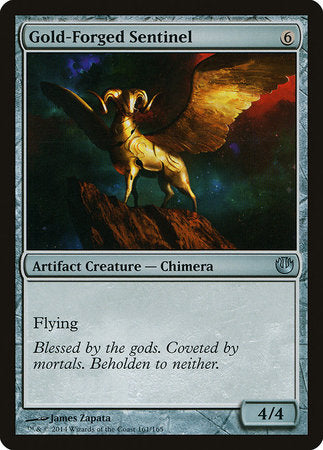 Gold-Forged Sentinel [Journey into Nyx] | Good Games Cannington