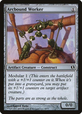 Arcbound Worker [Duel Decks: Elspeth vs. Tezzeret] | Good Games Cannington