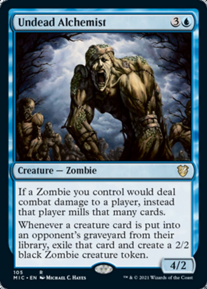 Undead Alchemist [Innistrad: Midnight Hunt Commander] | Good Games Cannington