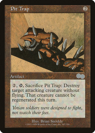 Pit Trap [Urza's Saga] | Good Games Cannington