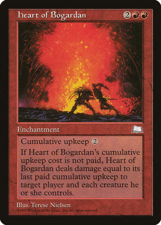 Heart of Bogardan [Weatherlight] | Good Games Cannington