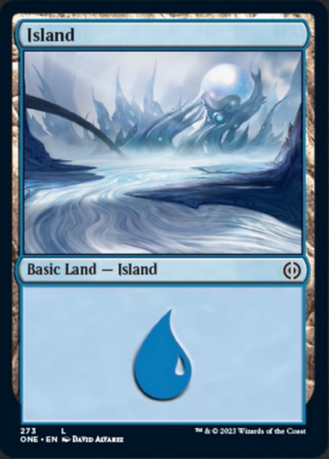 Island (273) [Phyrexia: All Will Be One] | Good Games Cannington