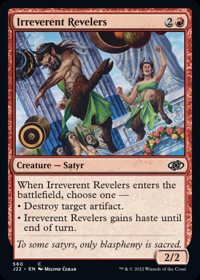 Irreverent Revelers [Jumpstart 2022] | Good Games Cannington
