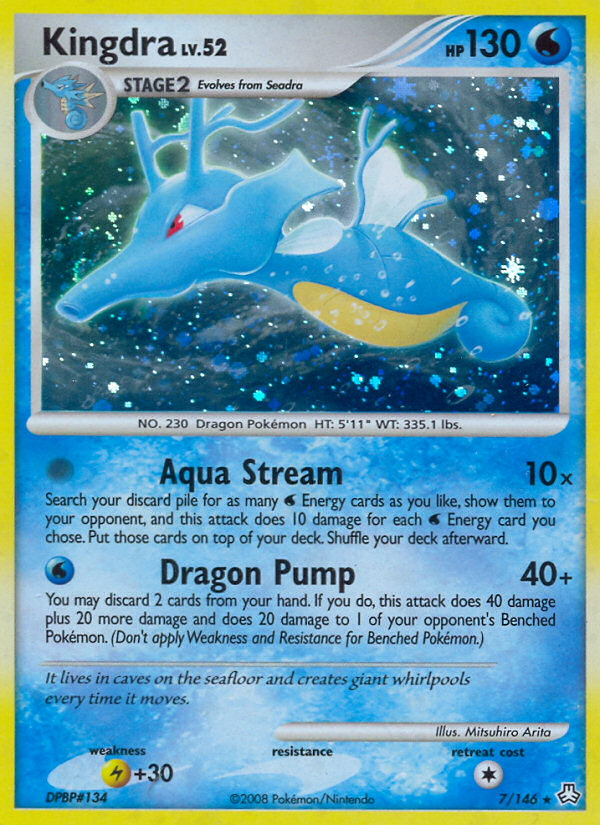 Kingdra (7/146) [Diamond & Pearl: Legends Awakened] | Good Games Cannington