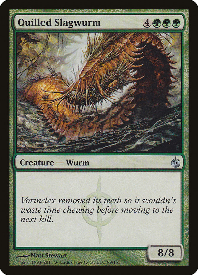 Quilled Slagwurm [Mirrodin Besieged] | Good Games Cannington