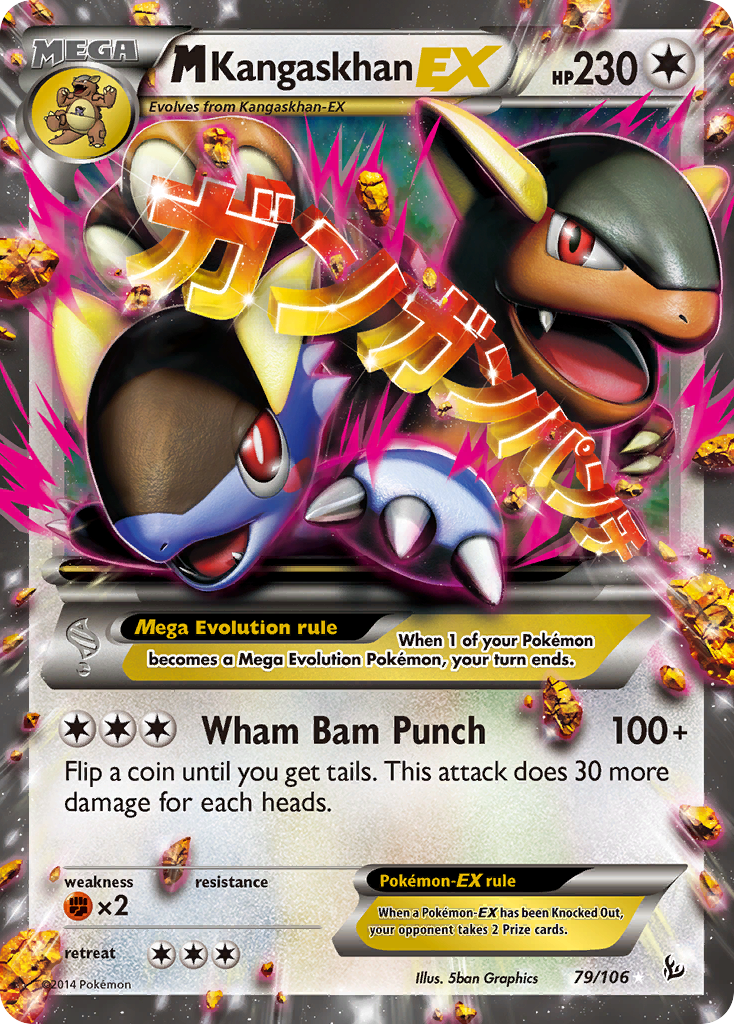 M Kangaskhan EX (79/106) [XY: Flashfire] | Good Games Cannington