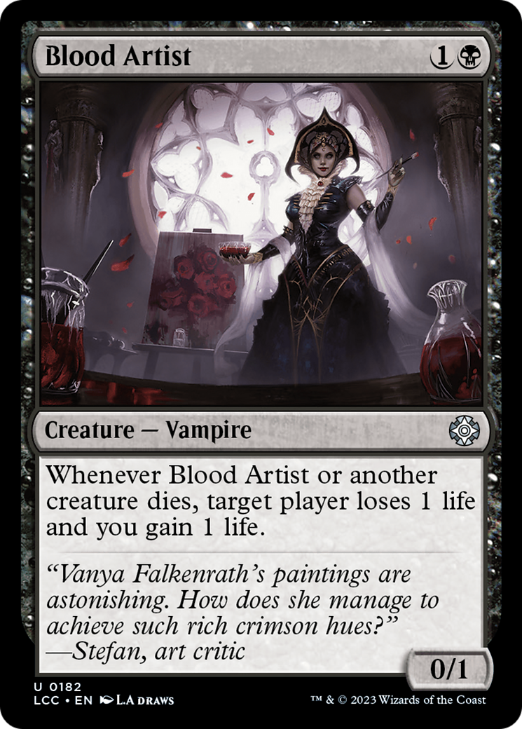 Blood Artist [The Lost Caverns of Ixalan Commander] | Good Games Cannington