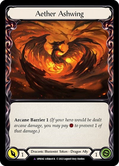 Ash // Aether Ashwing (Marvel) [UPR043/UPR042] (Uprising)  Cold Foil | Good Games Cannington