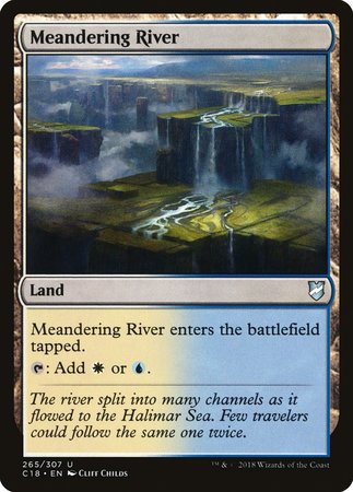 Meandering River [Commander 2018] | Good Games Cannington