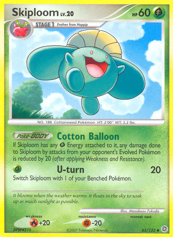 Skiploom (65/132) [Diamond & Pearl: Secret Wonders] | Good Games Cannington