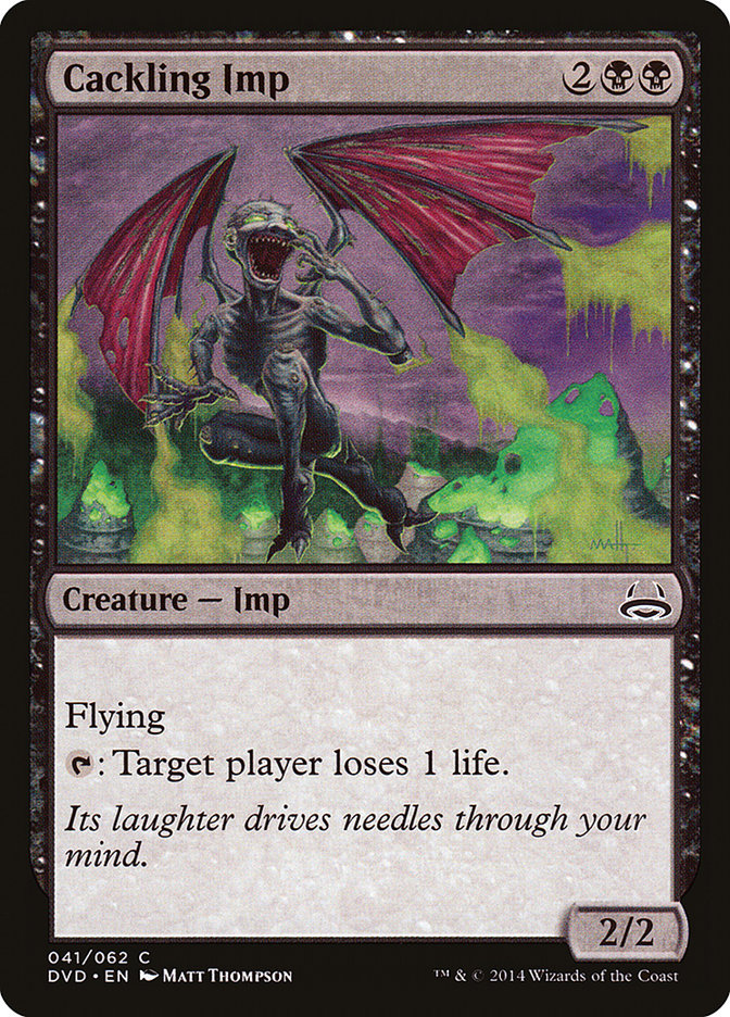 Cackling Imp (Divine vs. Demonic) [Duel Decks Anthology] | Good Games Cannington