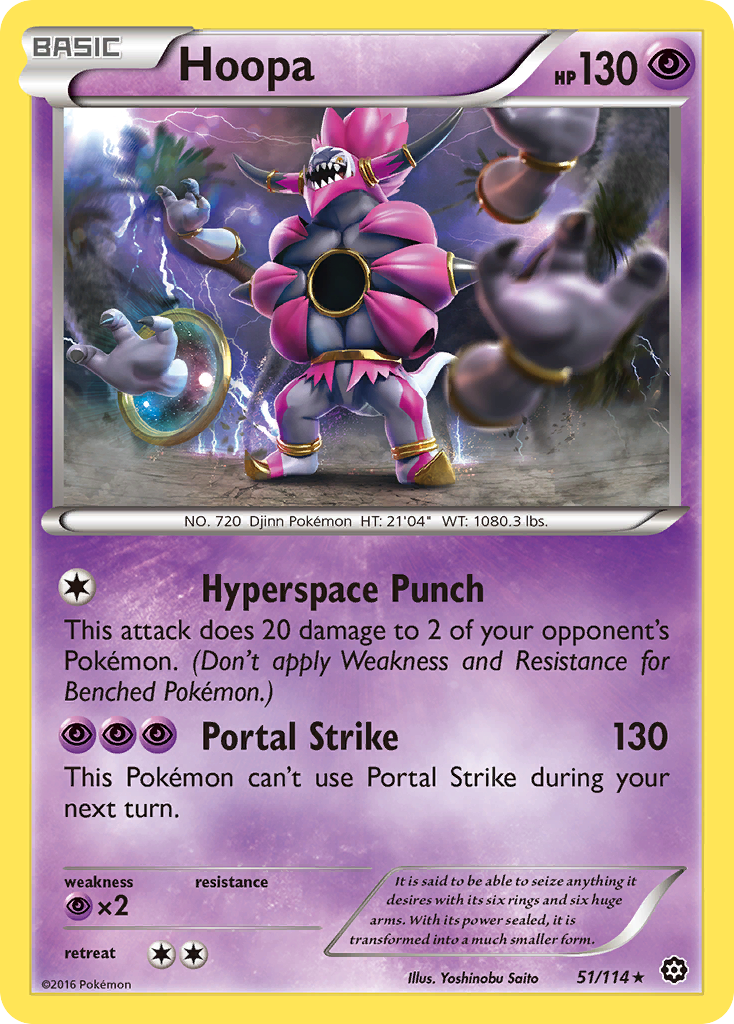 Hoopa (51/114) [XY: Steam Siege] | Good Games Cannington
