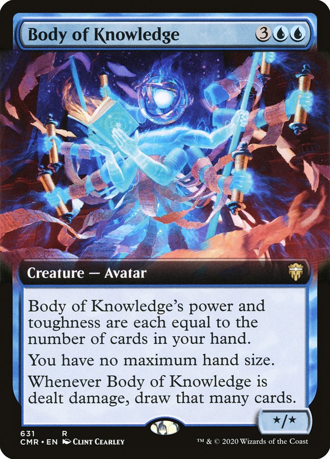 Body of Knowledge (Extended Art) [Commander Legends] | Good Games Cannington