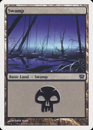 Swamp (340) [Ninth Edition] | Good Games Cannington