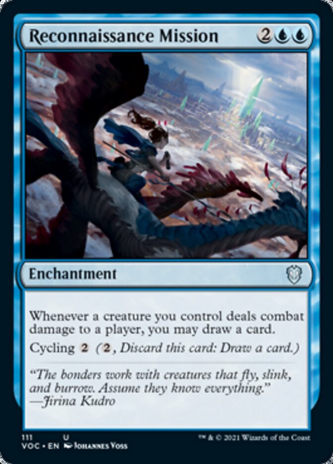 Reconnaissance Mission [Innistrad: Crimson Vow Commander] | Good Games Cannington