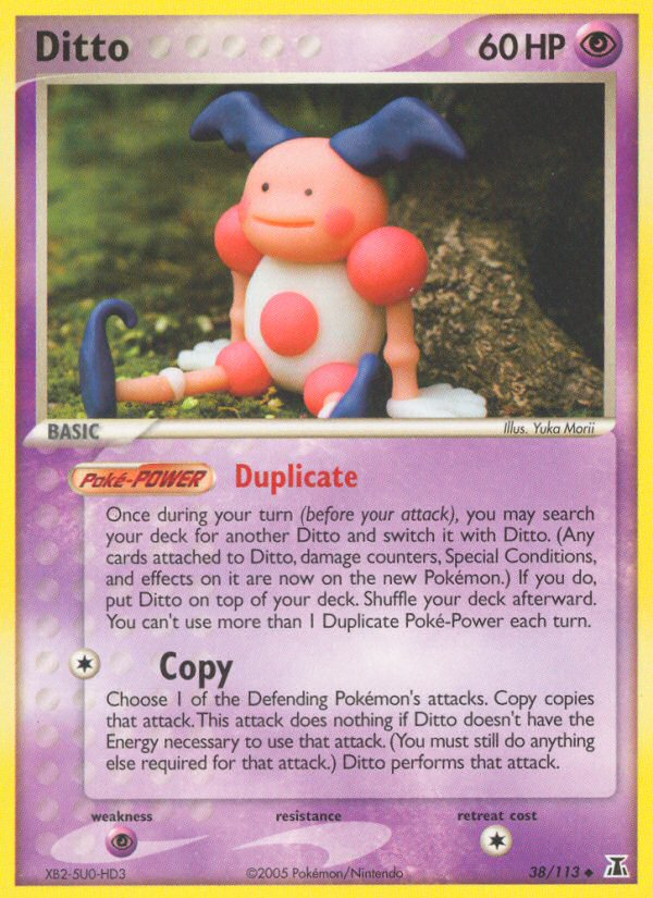 Ditto (38/113) [EX: Delta Species] | Good Games Cannington
