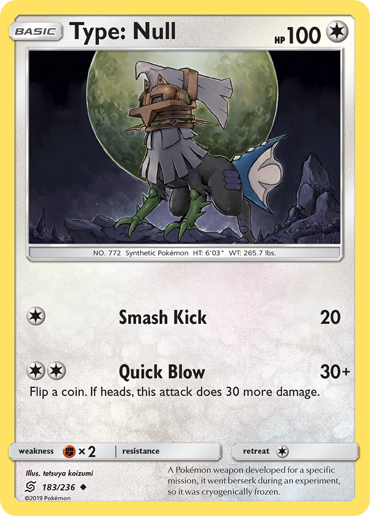 Type: Null (183/236) [Sun & Moon: Unified Minds] | Good Games Cannington
