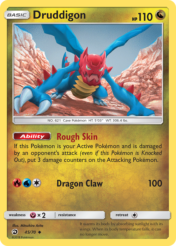 Druddigon (45/70) [Sun & Moon: Dragon Majesty] | Good Games Cannington