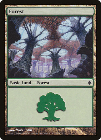 Forest (175) [New Phyrexia] | Good Games Cannington