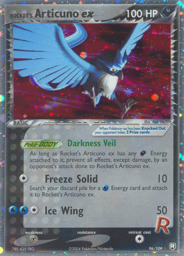 Rocket's Articuno ex (96/109) [EX: Team Rocket Returns] | Good Games Cannington