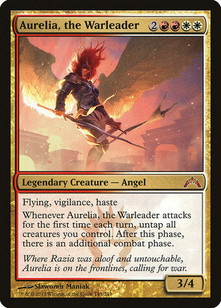 Aurelia, the Warleader [Gatecrash] | Good Games Cannington
