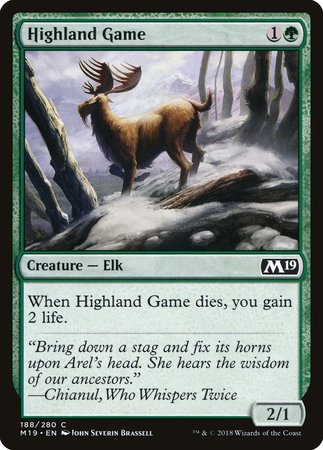 Highland Game [Core Set 2019] | Good Games Cannington