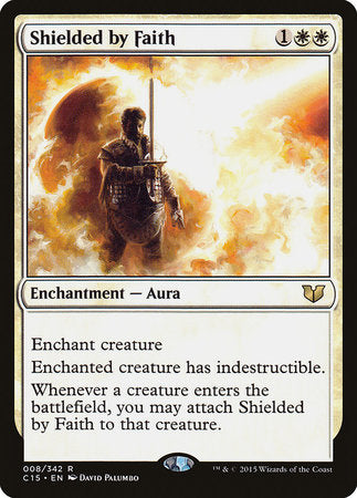 Shielded by Faith [Commander 2015] | Good Games Cannington