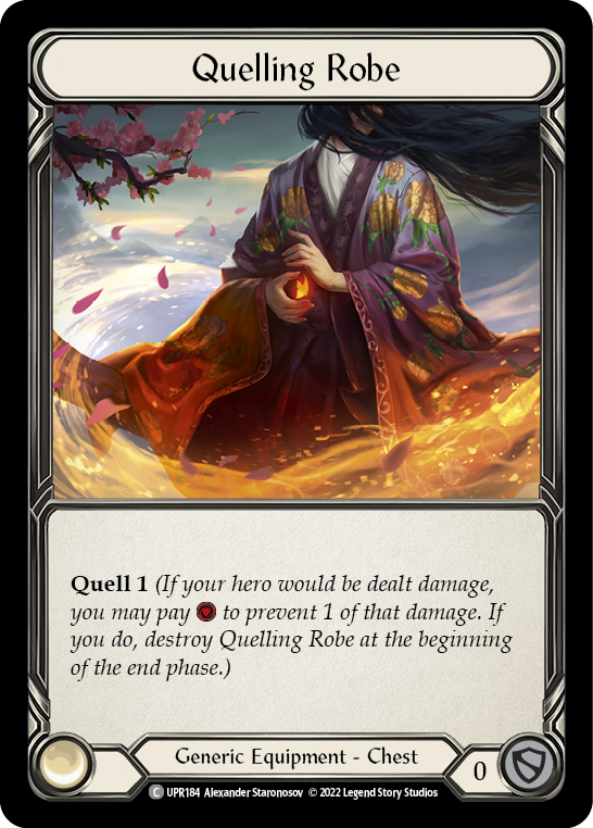 Quelling Robe [UPR184] (Uprising)  Cold Foil | Good Games Cannington