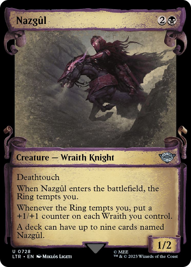 Nazgul (0728) [The Lord of the Rings: Tales of Middle-Earth Showcase Scrolls] | Good Games Cannington