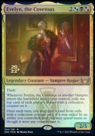 Evelyn, the Covetous [Streets of New Capenna Prerelease Promos] | Good Games Cannington