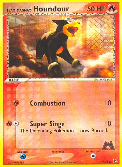 Team Magma's Houndour (62/95) [EX: Team Magma vs Team Aqua] | Good Games Cannington
